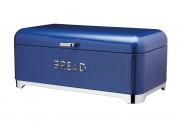 Kitchen Craft Lovello Retro Bread Bin with Geometric Textured Finish